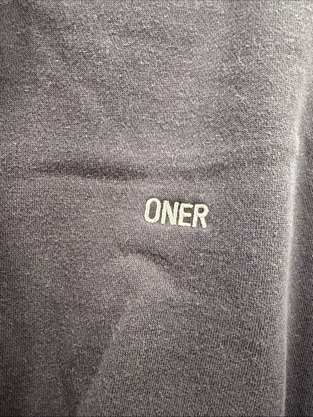 Oner Active Cropped Crewneck Sweatshirt in Dark Brown - Picture 2 of 4